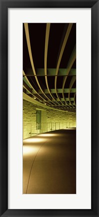 Framed Walkway of a city hall, San Jose City Hall, San Jose, Santa Clara County, California, USA Print