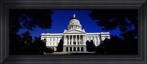 Framed California State Capitol Building Print