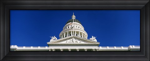 Framed Dome of California State Capitol Building, Sacramento, California Print