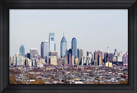 Framed Center City, Philadelphia, Pennsylvania Print