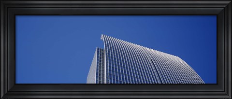 Framed High section view of a building, Symphony Tower, 1180 Peachtree Street, Atlanta, Fulton County, Georgia, USA Print