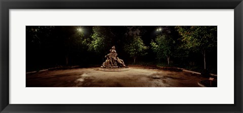 Framed Sculpture in a memorial, Vietnam Women&#39;s Memorial, Washington DC, USA Print