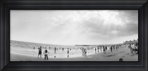 Framed Coney Island, Brooklyn, New York City Print
