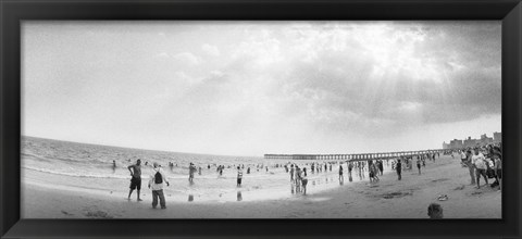 Framed Coney Island, Brooklyn, New York City Print