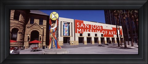 Framed San Jose Museum Of Art, San Jose, California Print