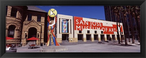 Framed San Jose Museum Of Art, San Jose, California Print