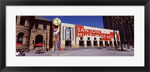 Framed San Jose Museum Of Art, San Jose, California Print