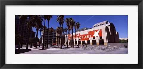 Framed Art museum in a city, Downtown San Jose, California Print
