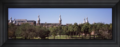 Framed University Of Tampa campus, Tampa, Florida Print