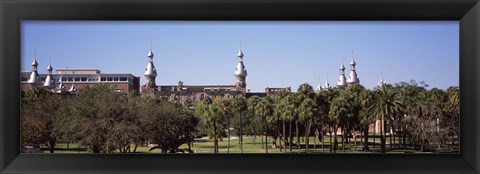 Framed University Of Tampa campus, Tampa, Florida Print