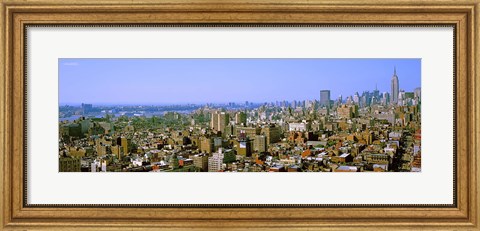 Framed Manhattan, New York City, New York State, USA Print