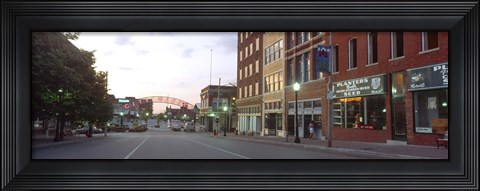 Framed Street View of Kansas City, Missouri Print
