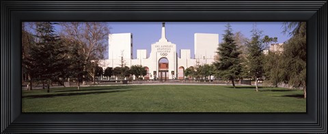 Framed Los Angeles Memorial Coliseum, California, USA Print