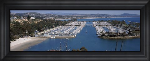 Framed Dana Point Harbor, California Print