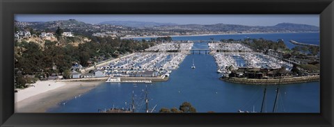 Framed Dana Point Harbor, California Print