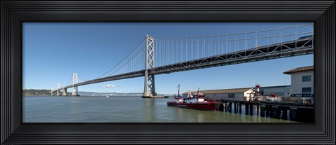 Framed Bay Bridge San Francisco, California Print