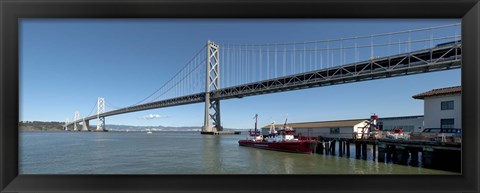Framed Bay Bridge San Francisco, California Print