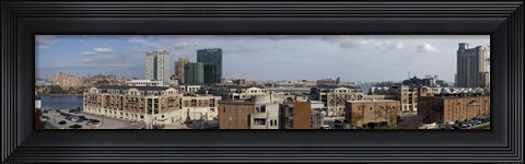 Framed Inner Harbor, Baltimore, Maryland, 2009 Print
