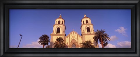 Framed Low Angle View of St. Augustine Cathedral, Tucson, Arizona Print