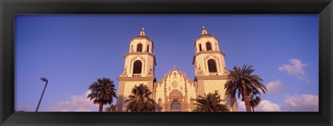 Framed Low Angle View of St. Augustine Cathedral, Tucson, Arizona Print