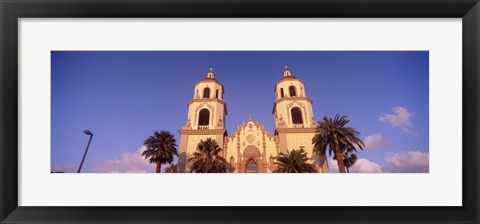 Framed Low Angle View of St. Augustine Cathedral, Tucson, Arizona Print