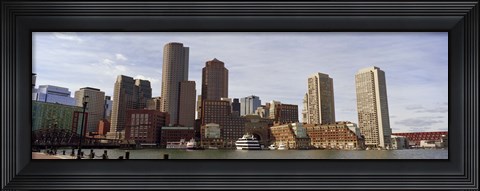 Framed City at the waterfront, Fan Pier, Boston, Suffolk County, Massachusetts, USA 2010 Print