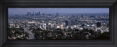 Framed Hollywood, City Of Los Angeles, California Print