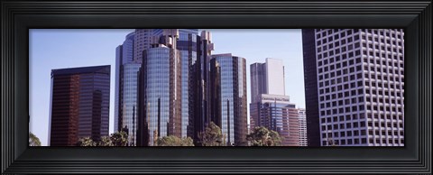 Framed Reflections in Los Angeles skyscrapers, Los Angeles County, California, USA Print