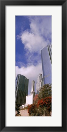 Framed City Of Los Angeles, Los Angeles County, California, USA Print