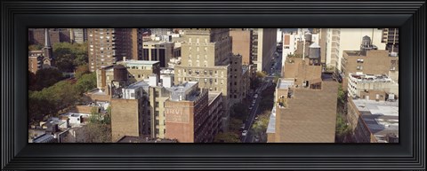 Framed Buildings in a city, Chelsea, Manhattan, New York City, New York State, USA Print