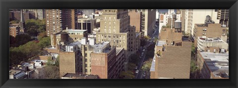 Framed Buildings in a city, Chelsea, Manhattan, New York City, New York State, USA Print