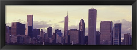 Framed Skyscrapers in Chicago Print