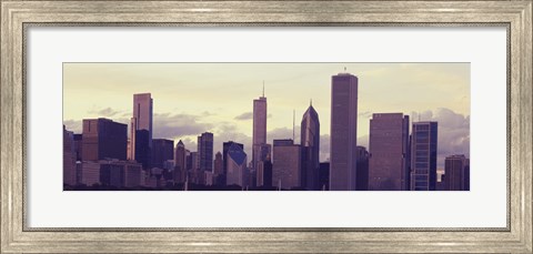 Framed Skyscrapers in Chicago Print