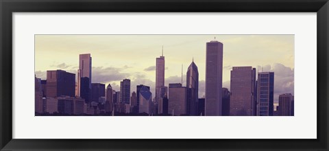 Framed Skyscrapers in Chicago Print