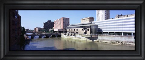 Framed Genesee River, Rochester, Monroe County, New York State Print