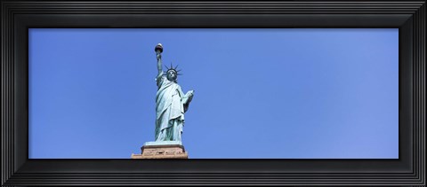 Framed Statue Of Liberty (horizontal), Liberty Island, New York City, New York State Print