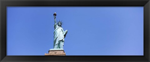 Framed Statue Of Liberty (horizontal), Liberty Island, New York City, New York State Print