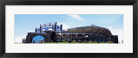 Framed Football stadium in a city, Bank of America Stadium, Charlotte, Mecklenburg County, North Carolina, USA Print