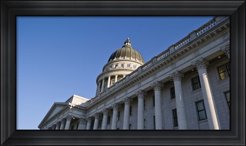 Framed Utah State Capitol Building, Salt Lake City, Utah Print