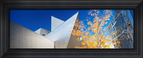 Framed Low angle view of skyscrapers, Downtown Denver, Denver, Colorado, USA Print