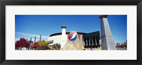 Framed Pepsi Center, Denver, Denver County, Colorado Print