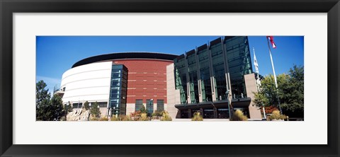 Framed Building in a city, Pepsi Center, Denver, Colorado Print