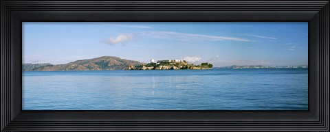 Framed Alcatraz Island, San Francisco, California, USA Print