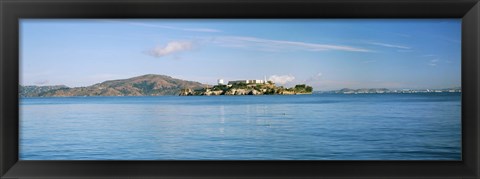 Framed Alcatraz Island, San Francisco, California, USA Print