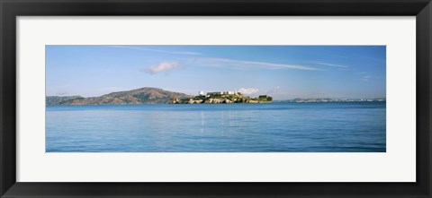 Framed Alcatraz Island, San Francisco, California, USA Print