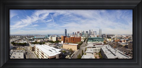 Framed Buildings in Downtown Los Angeles, Los Angeles County, California, USA 2011 Print