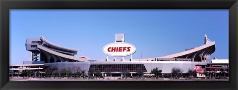 Framed Arrowhead Stadium, Kansas City, Missouri Print