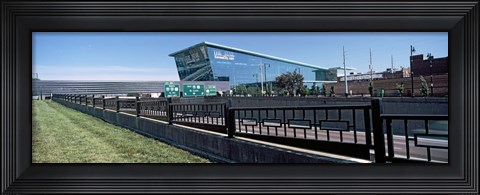 Framed Kansas City Star building, Kansas City, Missouri, USA Print