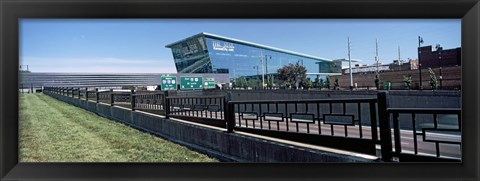 Framed Kansas City Star building, Kansas City, Missouri, USA Print