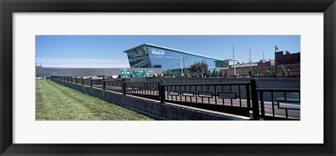 Framed Kansas City Star building, Kansas City, Missouri, USA Print